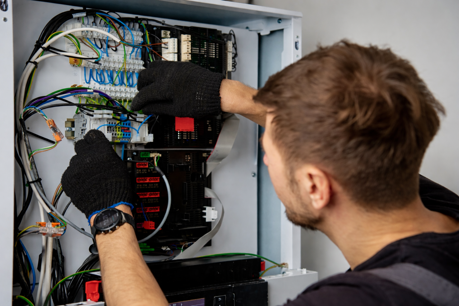 Elektrotechniker für Umbauten